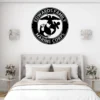 Personalized Marine Corps Metal Sign