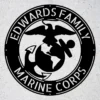 Personalized Marine Corps Metal Sign
