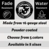 Personalized Marine Corps Metal Sign