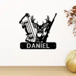 Custom Deer Hunting Metal Sign