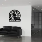 Custom Disc Jockey Metal Sign