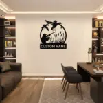 Custom Duck Hunting Metal Sign