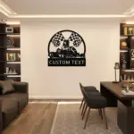 Custom Go Kart Racing Metal Sign