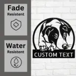 Custom Jack Russell Terrier Metal Sign