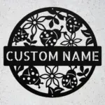 Custom Ladybird Metal Sign