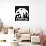 Custom Nativity Metal Sign