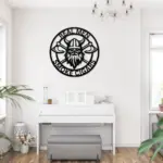 Custom Viking Metal Sign