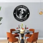 Personalized Cockfighting Metal Sign