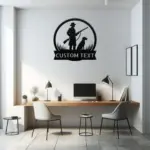 Personalized Hunter Dog Metal Sign