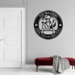 Personalized Maltese Dog Metal Sign