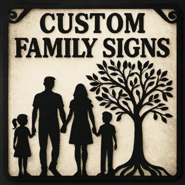 Custom Family Signs