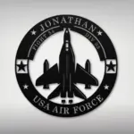 Custom Air Force Metal Sign