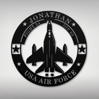Custom Air Force Metal Sign