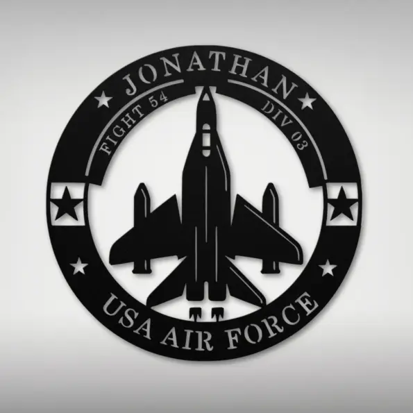 Custom Air Force Metal Sign