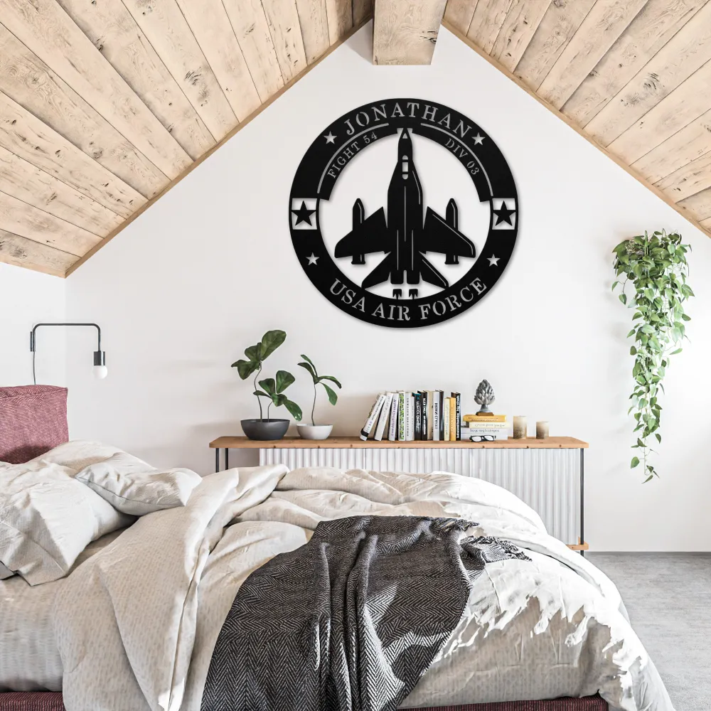 Custom Air Force Metal Sign Custom Air Force Metal Sign