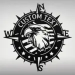 Custom American Eagle Metal Sign