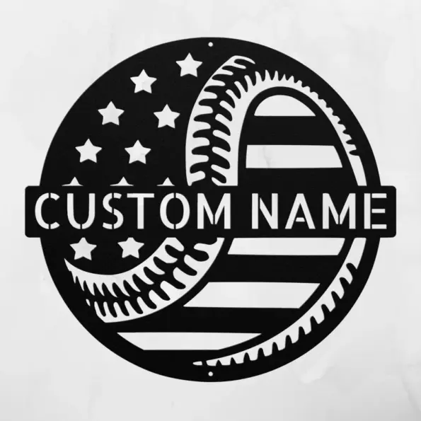 Custom Americas Pastime Sign
