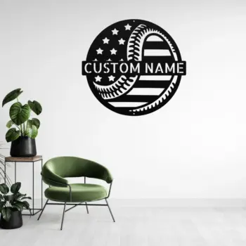 Custom Americas Pastime Sign