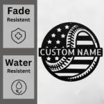 Custom Americas Pastime Sign