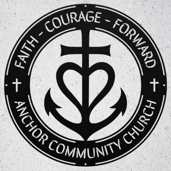 Custom Anchor Community Church Sign