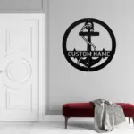 Custom Anchor Metal Sign