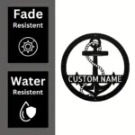 Custom Anchor Metal Sign