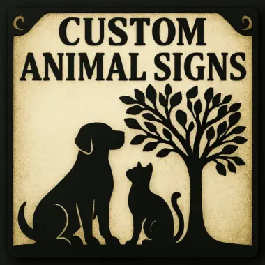 Custom Animal Signs