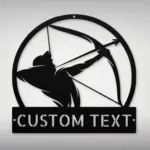 Custom Archery Range Metal Sign