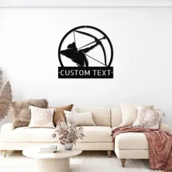 Custom Archery Range Metal Sign