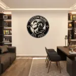 Custom Aries Zodiac Metal Sign