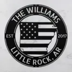 Custom Arkansas Metal Sign
