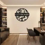 Custom Astronomy Metal Sign