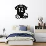 Custom Baseball Gear Metal Sign