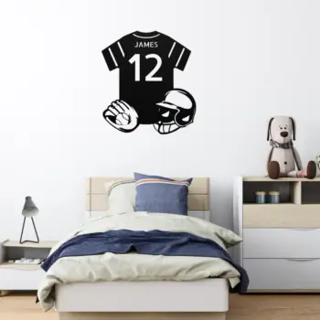 Custom Baseball Gear Metal Sign