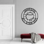 Custom Baseball Metal Sign