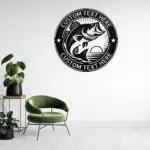 Custom Bass Fish Sign