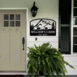 Custom Bears Scene Metal Sign