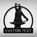 Custom Blacksmith Metal Art Sign