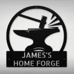 Custom Blacksmith Metal Sign