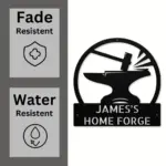 Custom Blacksmith Metal Sign