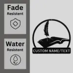 Custom Book Metal Sign
