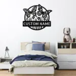 Custom Butterflies Metal Sign
