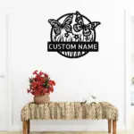 Custom Butterflies Metal Sign