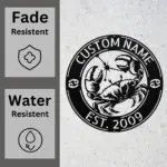 Custom Cancer Zodiac Metal Sign