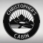 Custom Canoeing Metal Sign