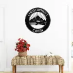 Custom Canoeing Metal Sign