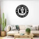 Custom Cavalier King Dog Metal Sign