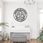 Custom Celtic Metal Sign