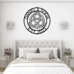 Custom Celtic Metal Sign