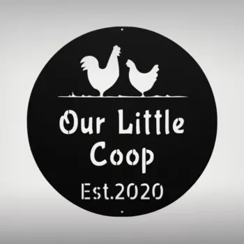 Custom Chicken Coop Sign